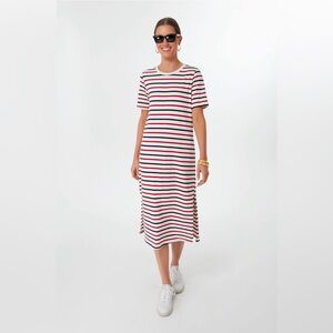 POMANDER PLACE

Americana Stripe Short Sleeve Gio Maxi Dress